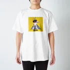 BonBonの考えごとをするミシェル（背景あり） Regular Fit T-Shirt