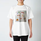 色鉛筆と絵本の世界のわんわん 5匹のわんこ！ Regular Fit T-Shirt