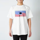 機械は疲れて、のパソコンは疲れて、 Regular Fit T-Shirt