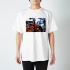 ニューヨークのシアトル市場 花 Regular Fit T-Shirt