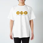 ZOZI SHOPのWhen you gaze into the doughnut hole, the doughnut hole gazes into you. Regular Fit T-Shirt