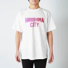 JIMOTO Wear Local Japanの広島市 HIROSHIMA CITY スタンダードTシャツ