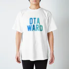 JIMOTO Wear Local Japanの大田区 OTA WARD スタンダードTシャツ
