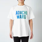 JIMOTOE Wear Local Japanの足立区 ADACHI WARD スタンダードTシャツ