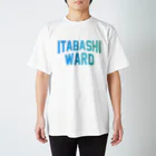 JIMOTO Wear Local Japanの板橋区 ITABASHI WARD スタンダードTシャツ