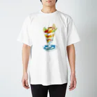 スタジオおやつのパフェ Regular Fit T-Shirt