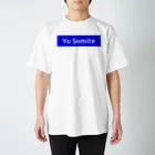 n3hide1982の〓栄町呉服店〓 Yo Semite Tシャツ《ブルー》 スタンダードTシャツ