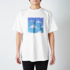 千熊屋の夏空 Regular Fit T-Shirt