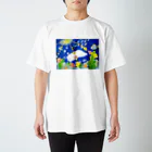 azu.shopの海の中 Regular Fit T-Shirt