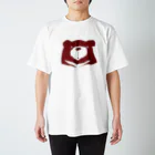 クマバチのMaroon Regular Fit T-Shirt