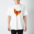 工房もりふくろうのニワトリ Regular Fit T-Shirt