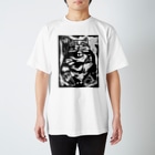 KEIHAMMの招き猫(木版画) Regular Fit T-Shirt
