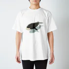 Animal Fidget Spinnerのホッキョククジラ【AFS】 Regular Fit T-Shirt