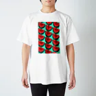 LEMOLEMONのスイカ（水色） Regular Fit T-Shirt