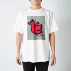 とりとりアートのミンゴ（余裕） Regular Fit T-Shirt