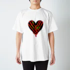 H−DarylのHeart Blake スタンダードTシャツ