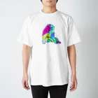 nanamaru worksの芦雪犬 Regular Fit T-Shirt