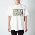 MaiKeLの四重の鱗模様[黄色] Regular Fit T-Shirt