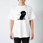 おおうちまりこのKUROINU Regular Fit T-Shirt