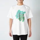 まいにち大変だけどほのぼのって大事の秋桜畑で会いましょう Regular Fit T-Shirt