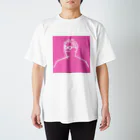 thinkのピンクおじさん スタンダードTシャツ