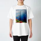 13's SHOPの人魚姫の世界 Regular Fit T-Shirt