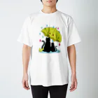 カメレオン ～Chameleon～の猫の雨宿り Regular Fit T-Shirt