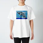 FEZ INVICTAの白鯨 白Tシャツ Regular Fit T-Shirt