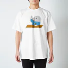 agnkfriendsのカウンターいるかくん スタンダードTシャツ