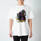 色音色のTシャツ屋さん ironeiro  T-shirt ShopのMagical Snail color ver. Regular Fit T-Shirt