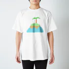 ユウザキのグッズのやつ。の島-Island スタンダードTシャツ