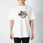 WataMayuroom☆の保護猫喫茶要にゃんこ亭オールスターズ☆ Regular Fit T-Shirt