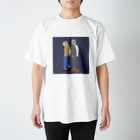 Barrelrollの猫背くんと鳩胸くん（両面） Regular Fit T-Shirt