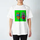 sakurinonoumiso.artのポテトくんとナゲットちゃん スタンダードTシャツ