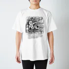 2nd Shunzo's boutique のタイムトラベルうさうさ  Regular Fit T-Shirt