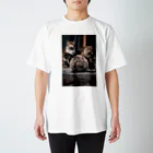 がくのネコザイルシャツ Regular Fit T-Shirt