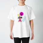 shikasenの笑う月 スタンダードTシャツ