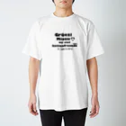 ハコネコ堂。のねこ派 ドイツ語 Regular Fit T-Shirt