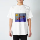 みのかさごの家の3びきのこぶた スタンダードTシャツ