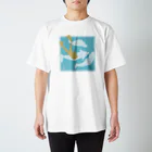 Blue Ocean Artのベルーガ Regular Fit T-Shirt