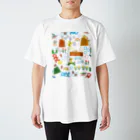 アプチェカのくまとさんぽ Regular Fit T-Shirt