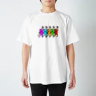 もろりZのシルクハット5連もろりねこ Regular Fit T-Shirt