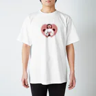 たかせ ゆづきのぽんやんとパフィ(ハート) Regular Fit T-Shirt