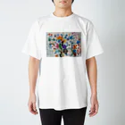 wasa-biのはなねこ Regular Fit T-Shirt