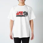 短竿五目格闘技戦 公式ショップのL!NK W!TH ANGLERS! 公式ステッカー Regular Fit T-Shirt