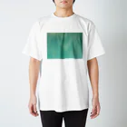 Scene_Sniperのブルー01 Regular Fit T-Shirt