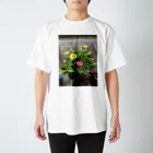 ばにーすぺーの明るい月見草Verミックス Regular Fit T-Shirt