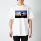 photo-kiokuの湘南夕景 スタンダードTシャツ