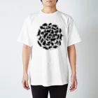 cheeの猫影団子 Regular Fit T-Shirt