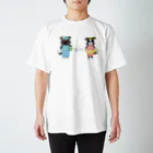 nowhitonの【nina&bart】ニナとバート (Love SUMMER) Regular Fit T-Shirt